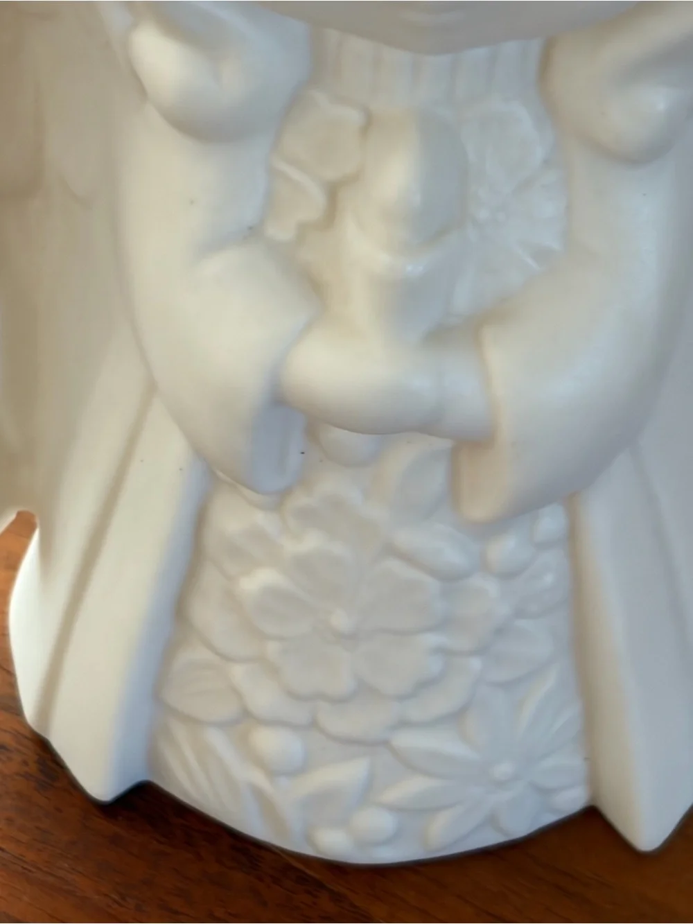 Colonial candle pair white